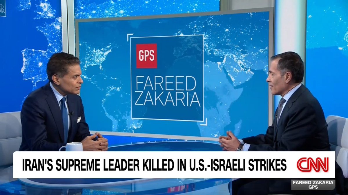 Following the killing of Iranian Supreme Leader Ayatollah Ali Khamenei in US-Israeli strikes, what's next for the Iranian regime? I spoke with professor Vali Nasr of Johns Hopkins SAIS: