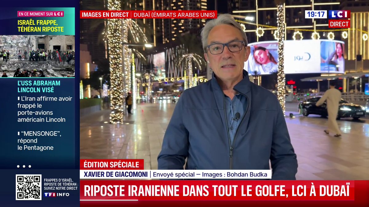 🔴🗣️ "Dubaï n'a pas vraiment compris ce qu'il s'était passé. Du jour au lendemain, tout s'est écroulé. Effectivement, les bourses des Émirats arabes unis n'ouvriront pas, ni lundi, ni mardi" : Xavier de GIACOMONI, en direct de Dubaï dans notre édition spéciale sur LCI ⬇️