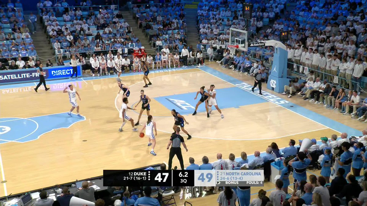 A putback on one end and a buzzer-beater on the other 😮 WHAT A SEQUENCE TO END THE THIRD QUARTER‼️ Catch the rest of Duke vs. UNC on ESPN and the ESPN App