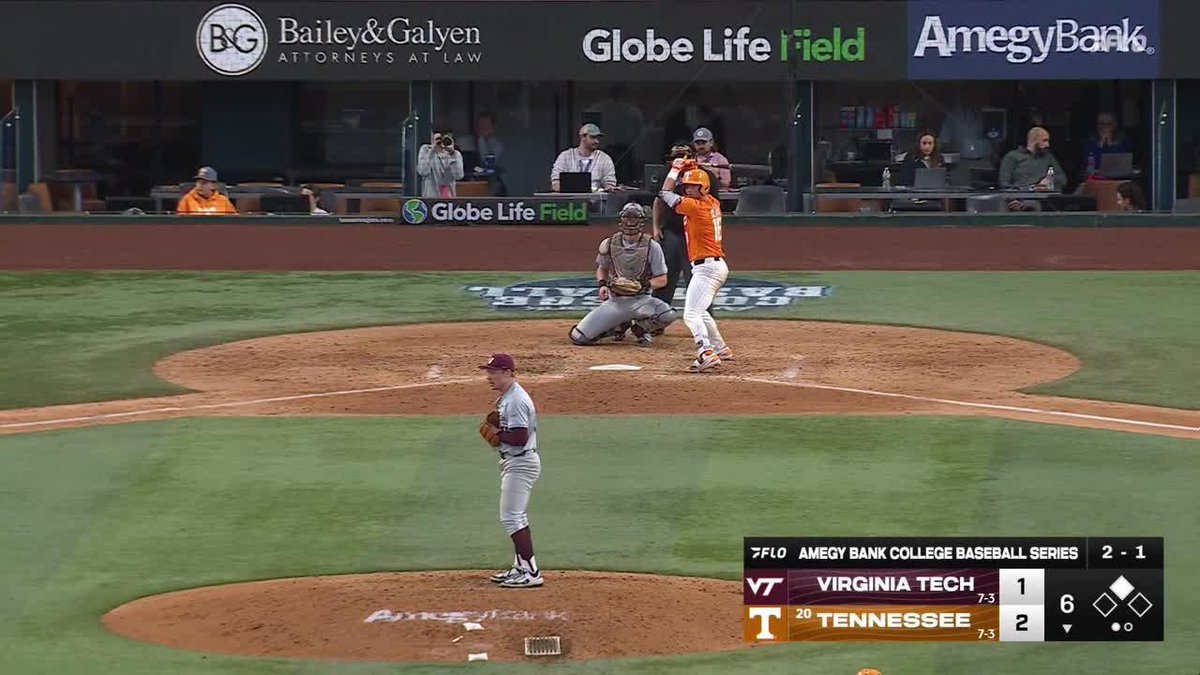 Don't let Levi get hot! 📺: (FloCollege | Baseball) #OTH // #GBO