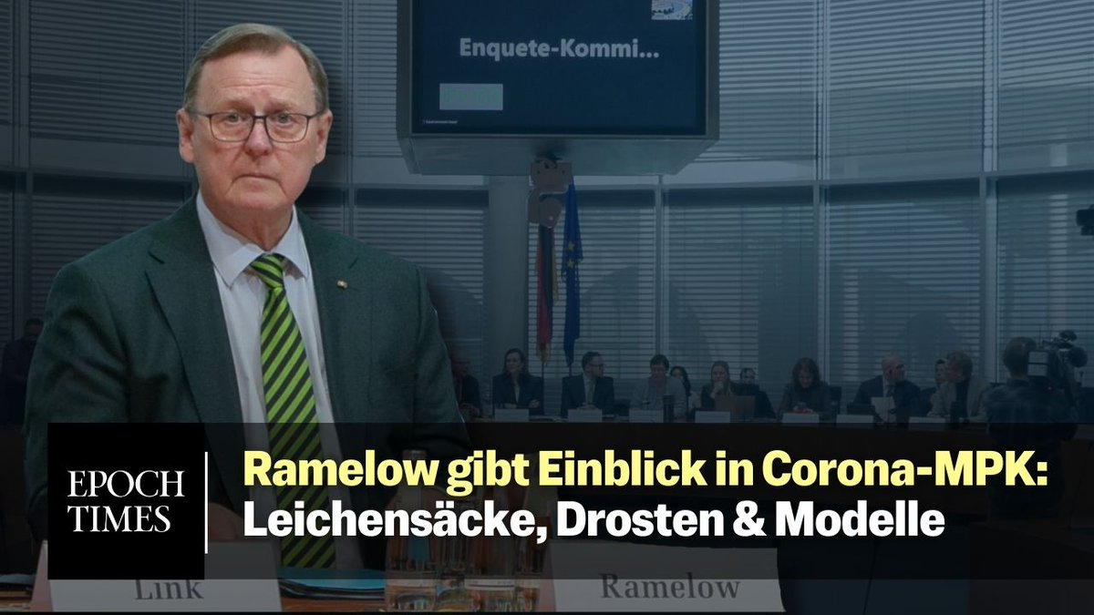 In der Sitzung der Corona-Enquete-Kommission im Deutschen Bundestag gab der thüringische Ministerpräsident Bodo Ramelow am 26. Februar einen seltenen Einblick in die Arbeit der Ministerpräsidentenkonferenz (MPK) während der Corona-Zeit. Das Gremium war in dieser Zeit die wichtigste Entscheidungsplattform für die Corona-Maßnahmenpolitik und stand unter dem Einfluss des Kanzleramts. Zum Zustandekommen der Schulschließungen erklärte Ramelow: „Es war eine der intensivsten Diskussionen, den Teil am 12. März werde ich nicht vergessen. Ich bin morgens in Erfurt abgefahren und habe gesagt, ich werde keine Schule schließen. Und ich war zutiefst überzeugt, dass ich das durchhalte“, so Ramelow.