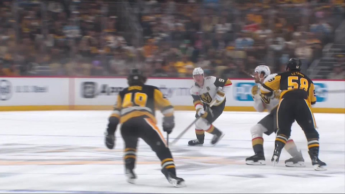 The play that lead to Mark Stone leaving the game in the 1st period. 🔽
