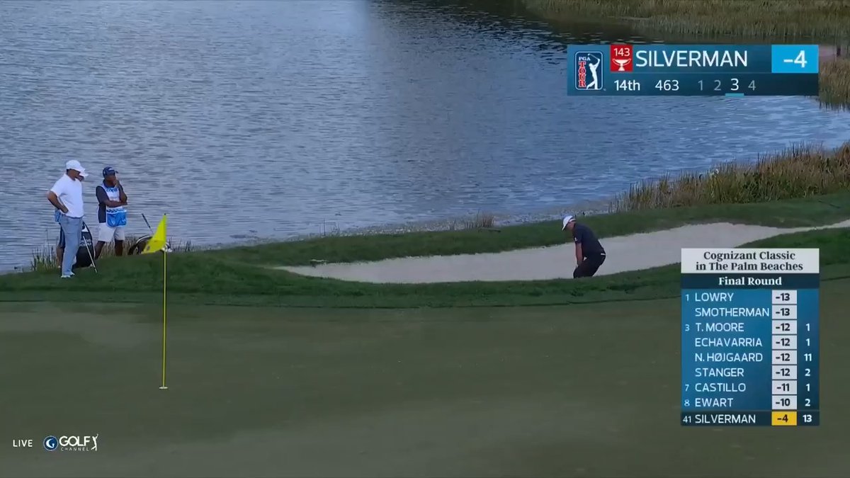 WHAT ARE THE ODDS OF THIS?! 🤯🤝 Brooks Koepka and Ben Silverman BOTH hole out from the bunker in the same group.