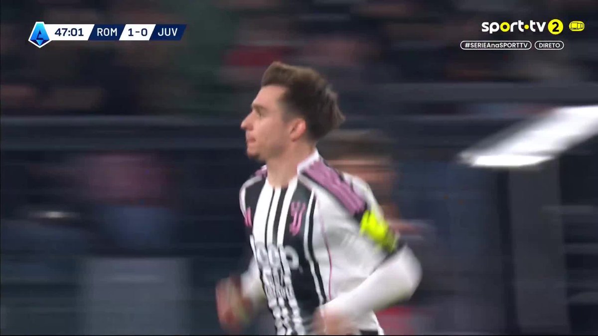 Francisco Conceição fez um golaço contra a Roma! 🔥
