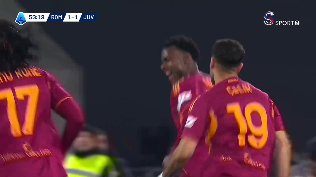 💥 39' Roma 1-0 Juventus 💥 47' Roma 1-1 Juventus 💥 54' Roma 2-1 Juventus S Sport Plus 📲 Sporun Ev Sahibi S Sport Plus! 𝗔𝗥𝗘𝗡𝗔𝗬𝗟 koduyla yıllık üyelikte özel indirimden faydalan! 🎉 👉 #işbirliği