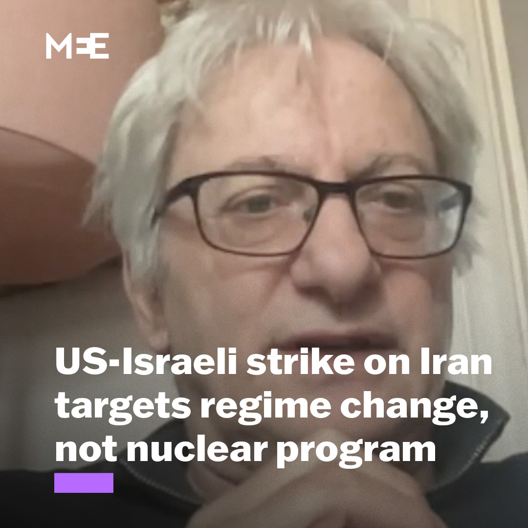 David Hearst, director‑in‑chief of Middle East Eye, said the recent US‑Israeli strike on Iran is primarily aimed at regime change rather than curbing Tehran’s nuclear program.