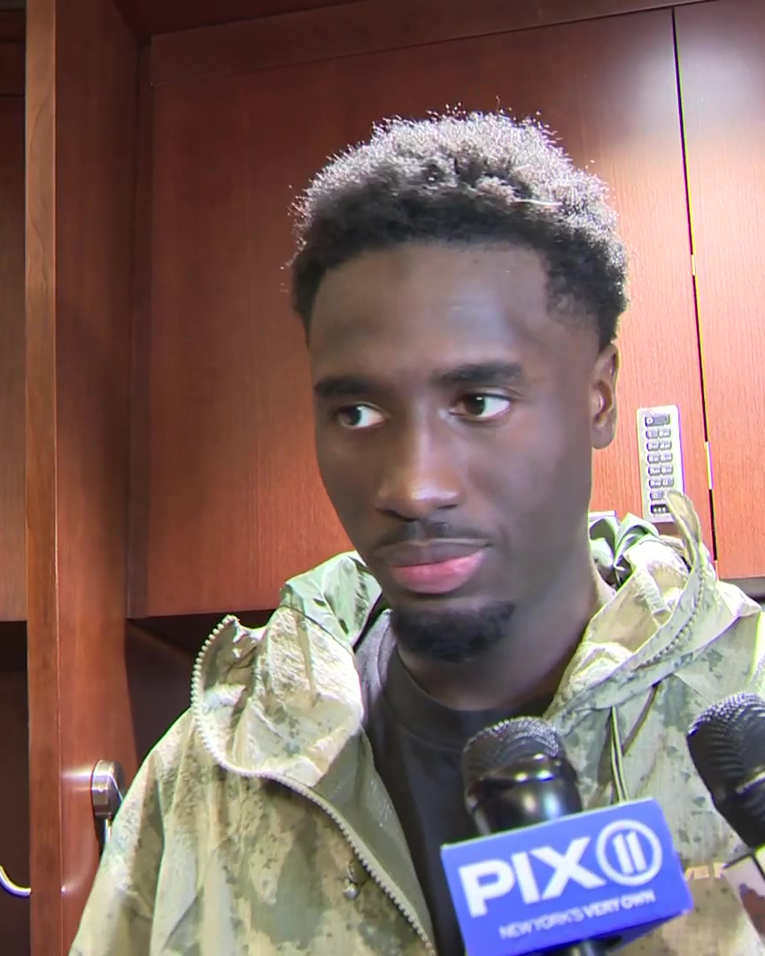Mo Diawara on his confidence level: "It's at a high level...day by day, it's growing"