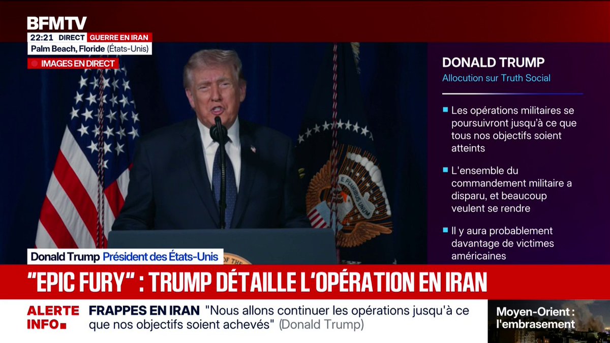 Donald Trump appelle à nouveau les Gardiens de la Révolution à "déposer les armes"