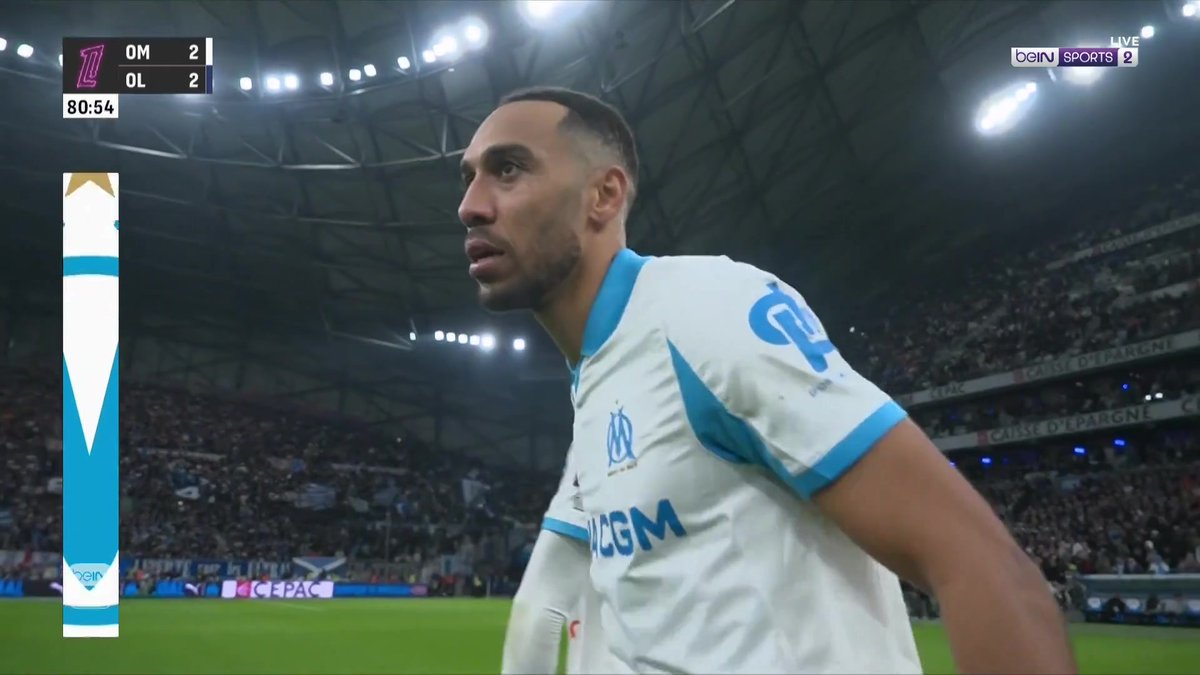 بيير إيميريك أوباميانغ يدرك التعادل لمارسيليا مارسيليا 2 ليون 2 #الدوري_الفرنسي