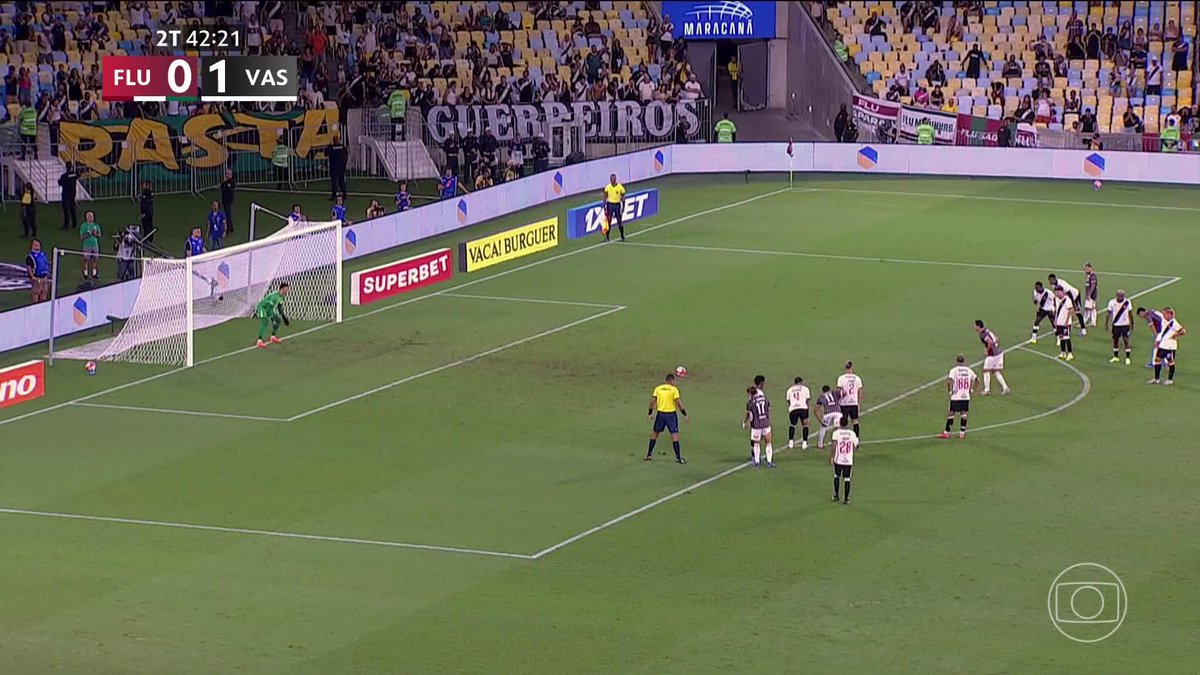 O gol de Ganso, que eliminou o Vasco e classificou o Fluminense para a final do Campeonato Carioca. 🎥 TV Globo 📺 | ge