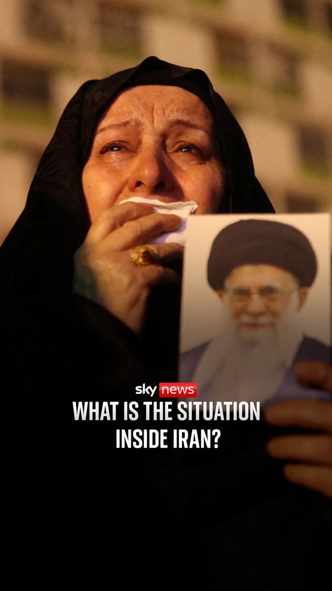 Iran's supreme leader, Ayatollah Khamenei, has been killed in US-Israel strikes. There has been jubilation and despair in Iran, following confirmation of the death of the Ayatollah. 🔗