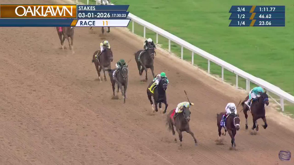 Class President wins the Rebel Stakes worth 50 points on the Road to the Kentucky Derby! 🌹📚