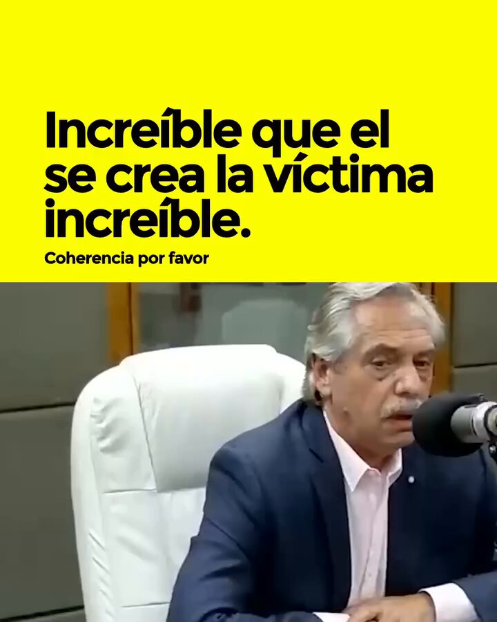 No se puede creer... Lo peor de esta gente es que se lo cree. Creen las barbaridades que dicen.