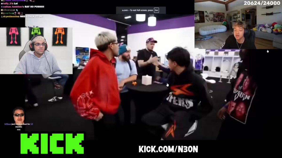After Jasontheween said he’d step in for Rayasianboy to box… N3on said nah and subbed in Cheesur instead 💀 It’s officially Cheesur vs Jasontheween for the FINAL BOUT 😭