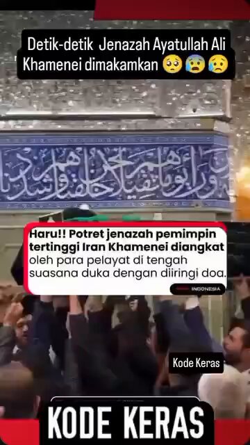 Trump dan setiap dari Zionist akan menghadapi api dendam yg tak memiliki mata, tak mengenal batas negara, dan merayap tanpa suara. Dipastikan gelora dendam yg digenggam ribuan martir akan menghantui setiap jiwa para pembunuh Ayatullah Ali Khamenei. Ketakutan akan menjadi bayang-bayang di setiap langkah para Zionist, mengetuk setiap ambang pintu dan merenggut rasa aman dari selimut tempat tidur mereka. Malam dan siang para Zionist tak akan sama lagi seperti kemarin, keluarga dan generasi yg tak tahu menahu akan ikut mewarisi langit gelap dan udara yg melarung aroma darah Sang Syahid. Bersiaplah..!!!!.