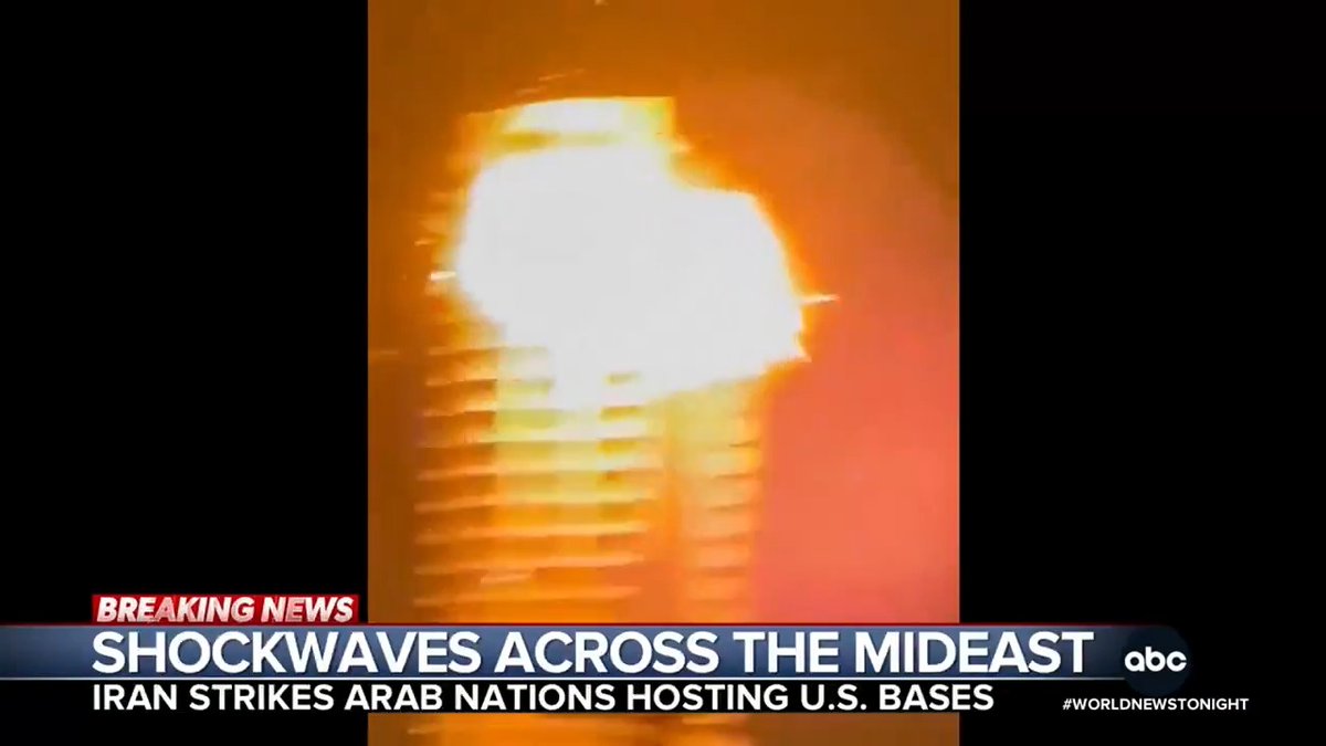 Shockwaves from the attack on Iran are reverberating across the Middle East. Tehran has lashed out at countries in the region, including Saudi Arabia, Iraq, Qatar, Bahrain — all U.S. allies hosting American bases. James Longman has details.