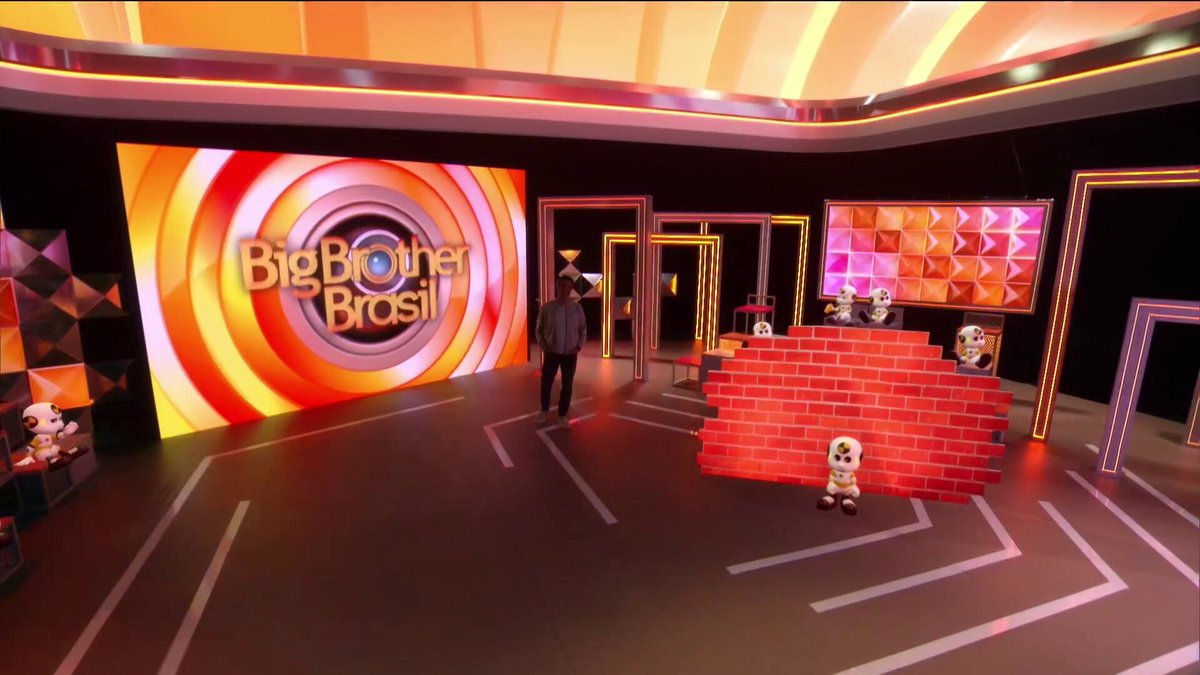 Começou o #BBB26 em noite de formação de paredão falso, com o RoBBB Seu Fifi derrubando o paredão do mini dummy.