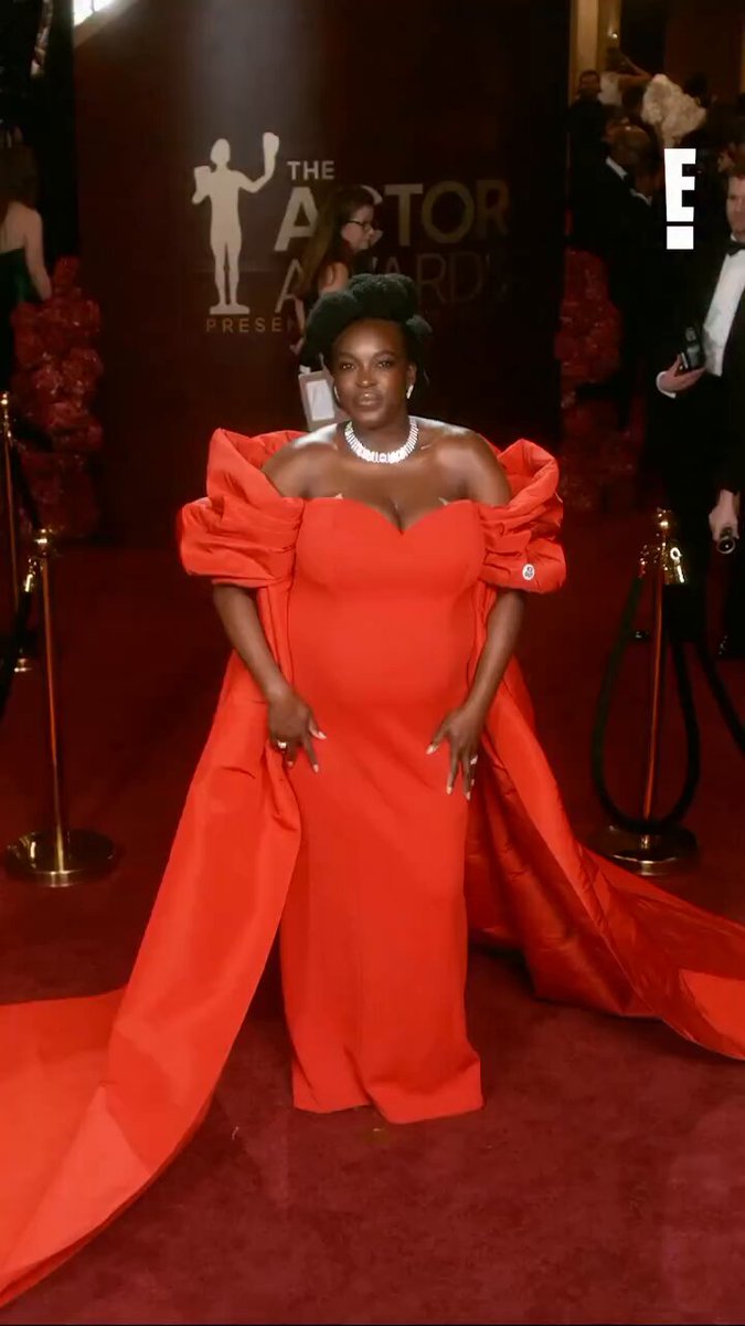 The MEZMERIZING Wunmi Mosaku’s Glambot at the Actor Awards!!! oh i’m in awe of her beauty!!