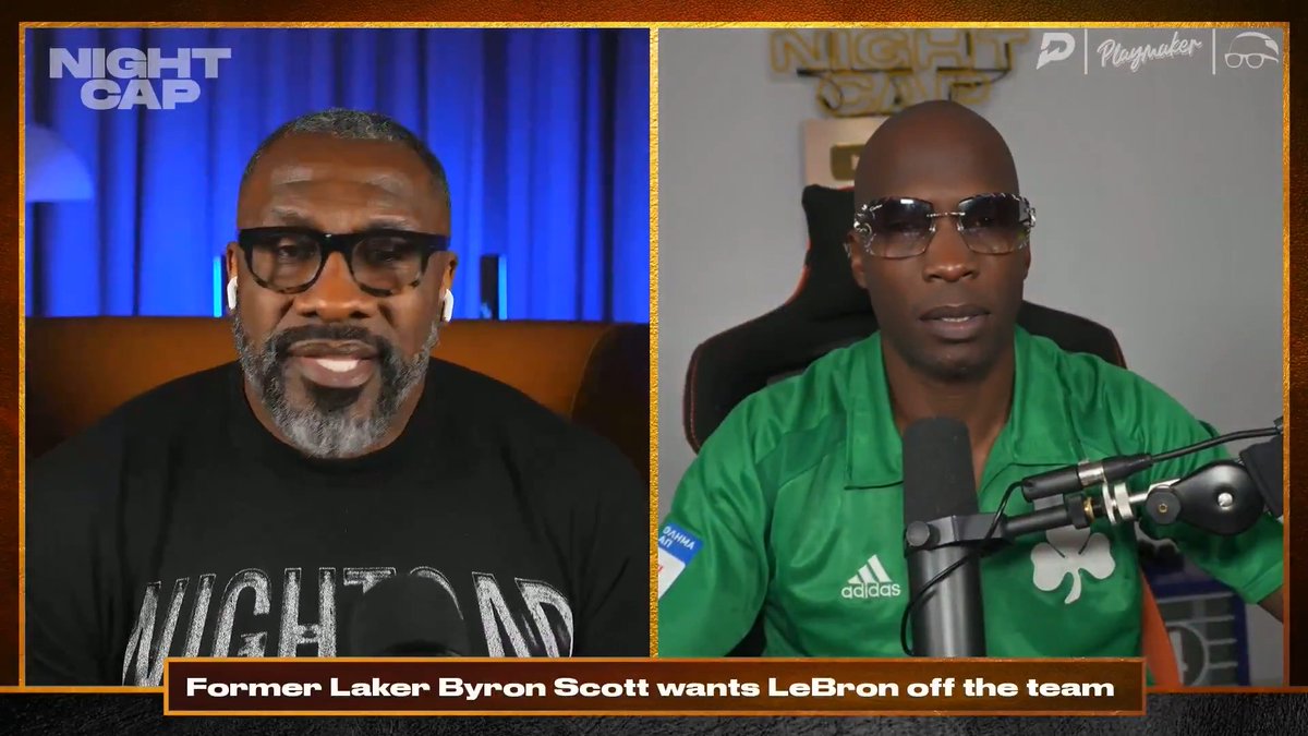 Former Laker Byron Scott says it’s time for LeBron to GTFO of LA. Unc doesn’t understand what LeBron did to piss so many people off 👀🤨 shannon sharpe | Chad Johnson | #Nightcap