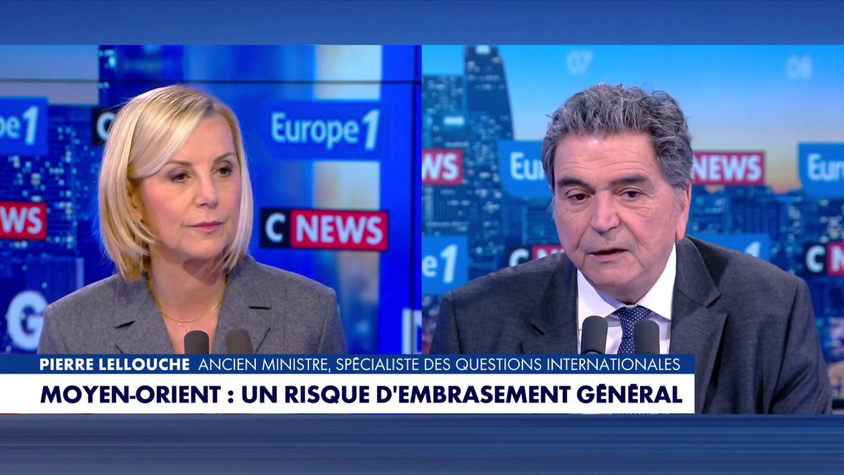 Pierre Lellouche : «Il était compliqué de rester avec les armes aux pieds en attendant de se faire humilier davantage par le régime iranien», dans #LeGrandRDV Toute l'info est à retrouver sur