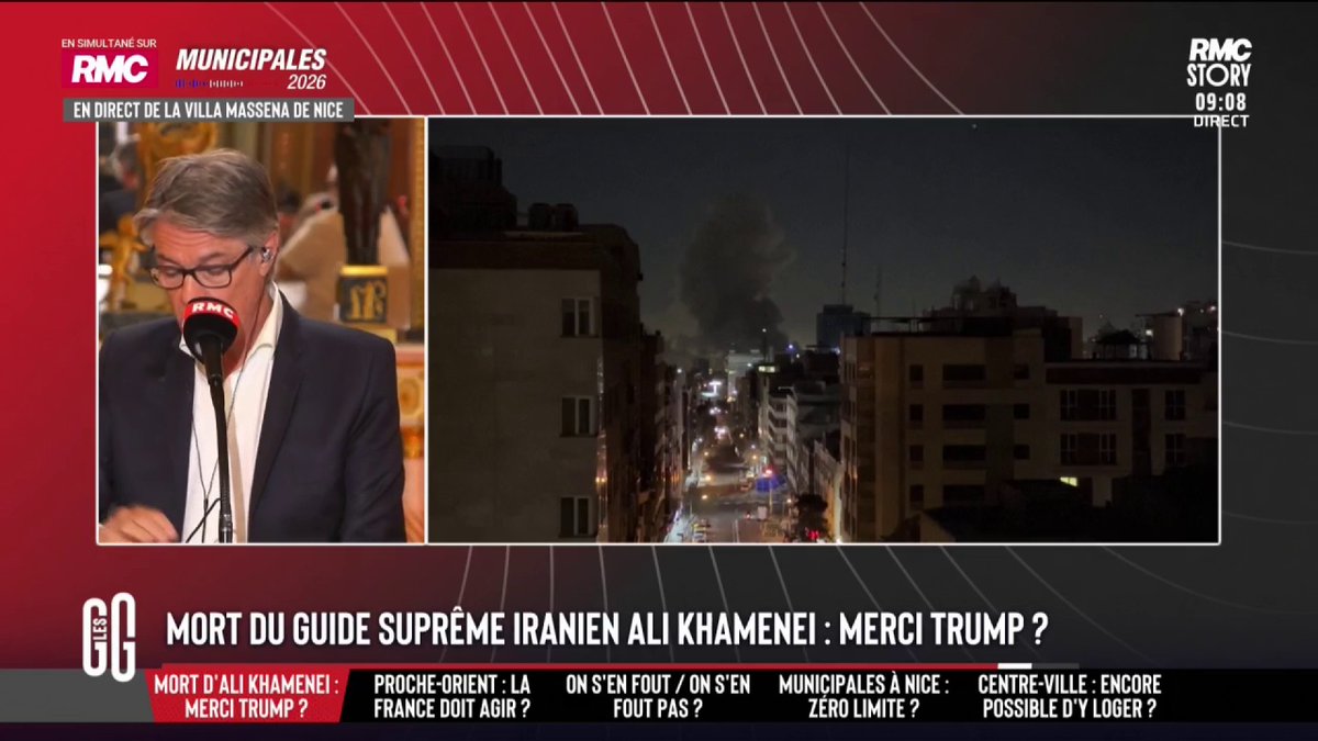 🇮🇷 Charles Consigny : "Cette opération est assez salutaire pour le peuple iranien. On ne peut pas comparer l'Iran avec l'Irak car il y a un plan B, le fils du Chah, et une société qui attend une démocratie. Et je ne crois pas à une contagion internationale." #GGRMC