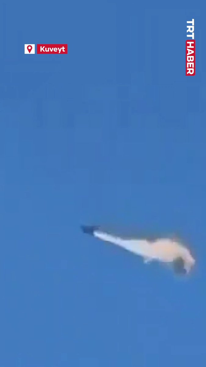 ABD'ye ait savaş uçağının vurulma anı...