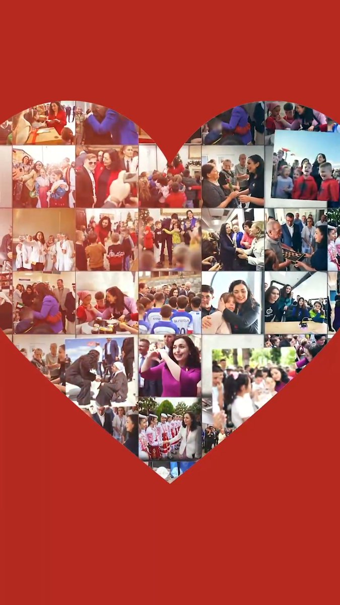 It is the trust, the love and the voice of the people of Kosovo that have guided my way, and they will remain my compass in every step that lies ahead. 🇽🇰❤️