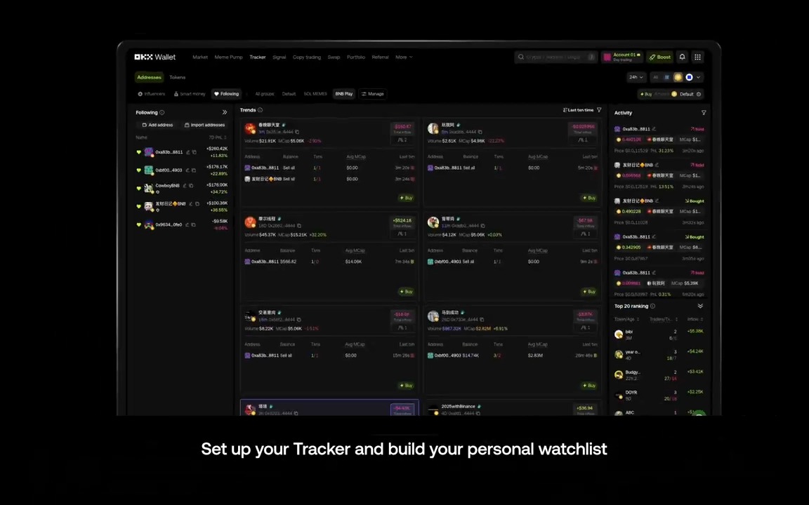 More wallets shouldn’t mean more tabs. The Tracker dashboard centralizes PnL, transaction history, and real-time alerts in one clean interface. See how it works ⤵️