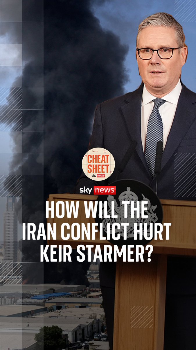 The chaos in the Middle East has provided another dilemma for the PM as he has given the go-ahead for the US to use UK military bases for strikes on Iran. Sophy Ridge explains what his political rivals are saying and what they might do... 🎧