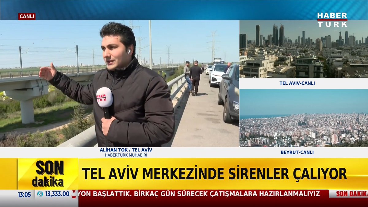 🔴İsrail'de yeni füze saldırısı alarmı