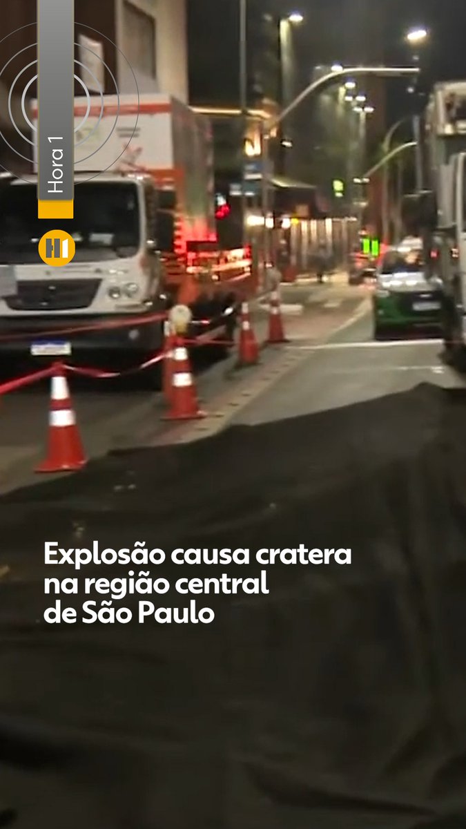 Cratera se abre na Rua da Consolação, uma das vias mais importantes da região central de SP #g1