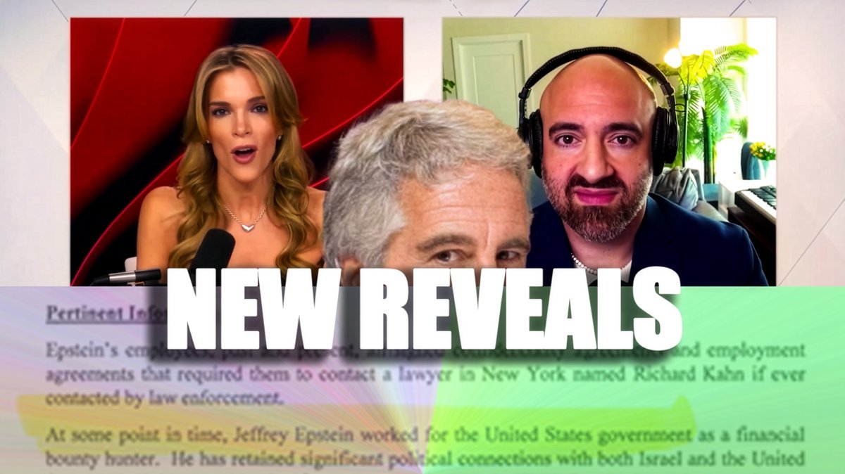 My full deep dive with Megyn Kelly on Epstein, CIA banker financing, and the covert ops network that centered around pre-revolution Iran is fully annotated with receipts here