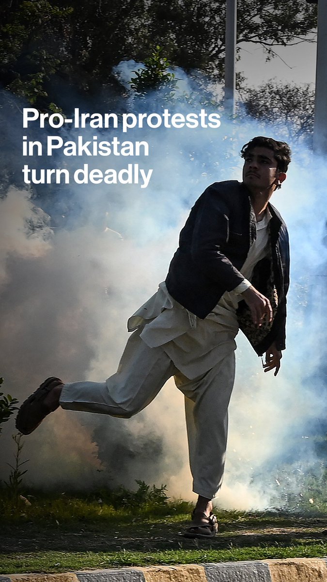 Violent clashes in Pakistan left dozens dead as pro-Iran demonstrators tried to storm the US Consulate in Karachi and other cities. Read more: