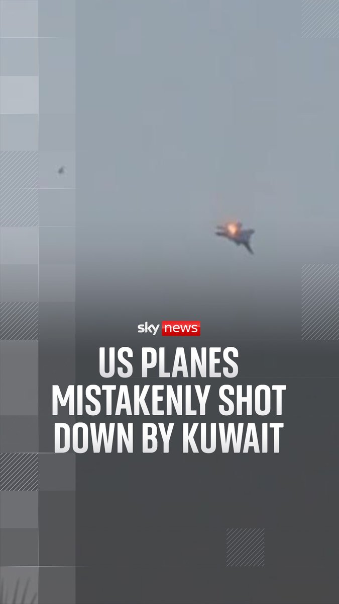 Authorities in Kuwait said three U.S. planes were mistakenly shot down by its air defences but confirmed all crew members were in a 'stable' condition. Latest: