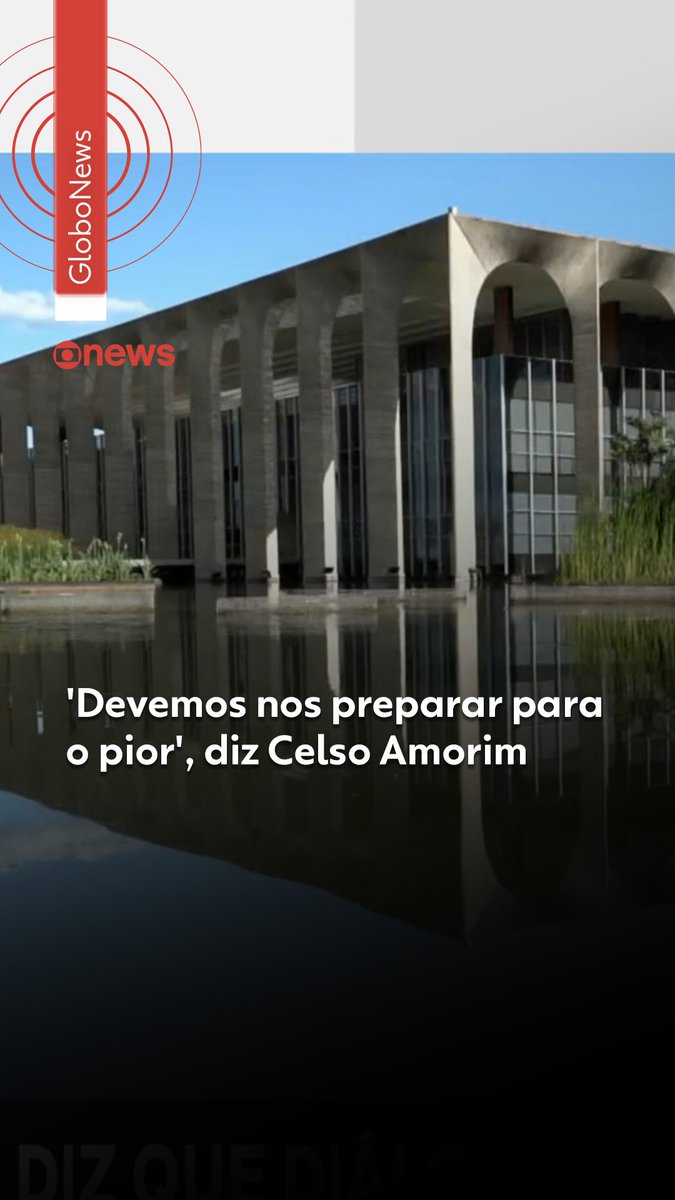 'Devemos nos preparar para o pior', diz Celso Amorim sobre conflito no Oriente Médio #g1