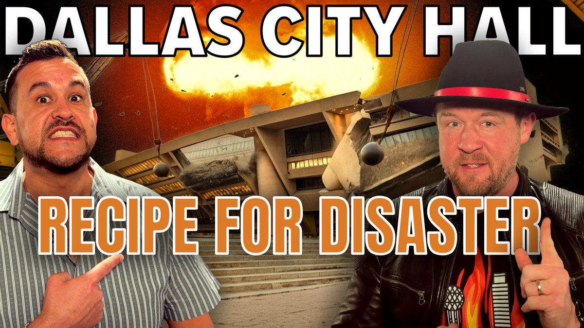 PLOT TWIST: Fry Cook Adam R. Bazaldua and I agree–Destroying @CityofDallas City Hall for the Dallas Mavericks is a recipe for disaster. When the fire and the fryer agree, you know the deal is rotten.
