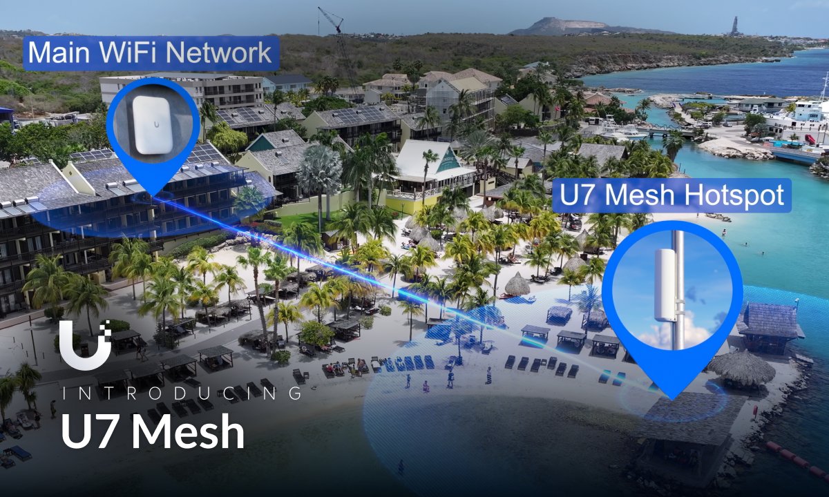 Introducing: U7 Mesh 🔹 Extended range with redesigned antenna architecture 🔹 Streamlined mounting system 🔹 Same compact footprint Learn more:
