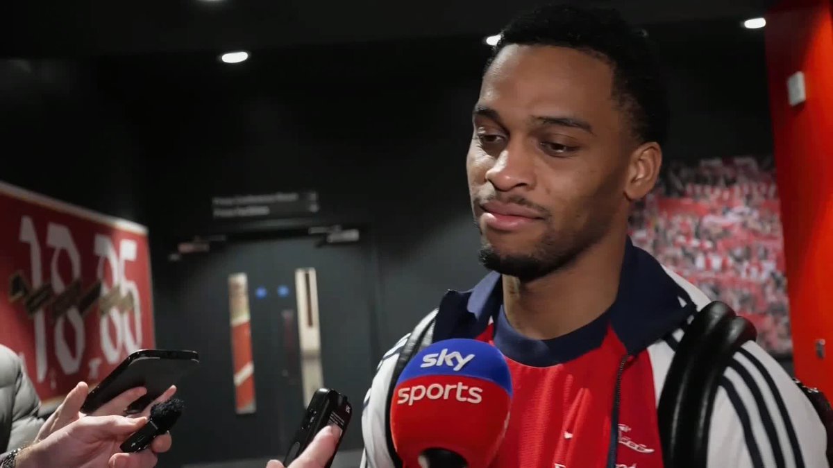 "Of course you feel it" Jurrien Timber says 'dealing with anxiety' will be key for Arsenal's title hopes 🎙️