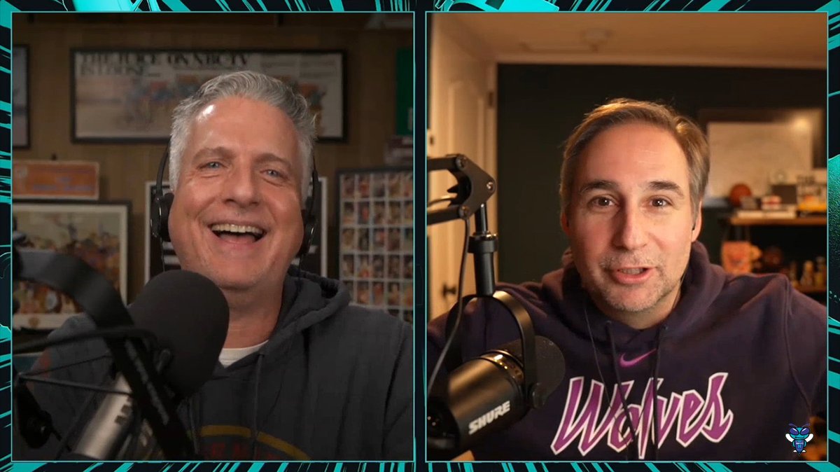 ๐๏ธ Bill Simmons: "In their last 32 games, 21-11. They're first overall in net rating, +9.8 in the last 32 games. First in offensive rating, 121.4, which would be nearing the all-time high. They have 21 wins; 15 of 21 by double digits, including their last four in a row, and they're 14-3 in their last 17 games." ๐๏ธ Zach Lowe: "The Ball, Miller, Knueppel, Bridges, Diabate lineup is +179 in 281 minutes. That is preposterous. That is the #1 +/- for any lineup in the NBA. #2 is the Pistons starting lineup at +131. So 48 points 'worse' than the Hornets, and they've played almost twice as many minutes. +179 in 281 minutes is insane." Full Charlotte Hornets deep dive (1:10:52, 30+ min):
