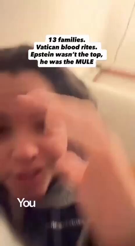 She totally nailed it Satanic pedophiles run the world