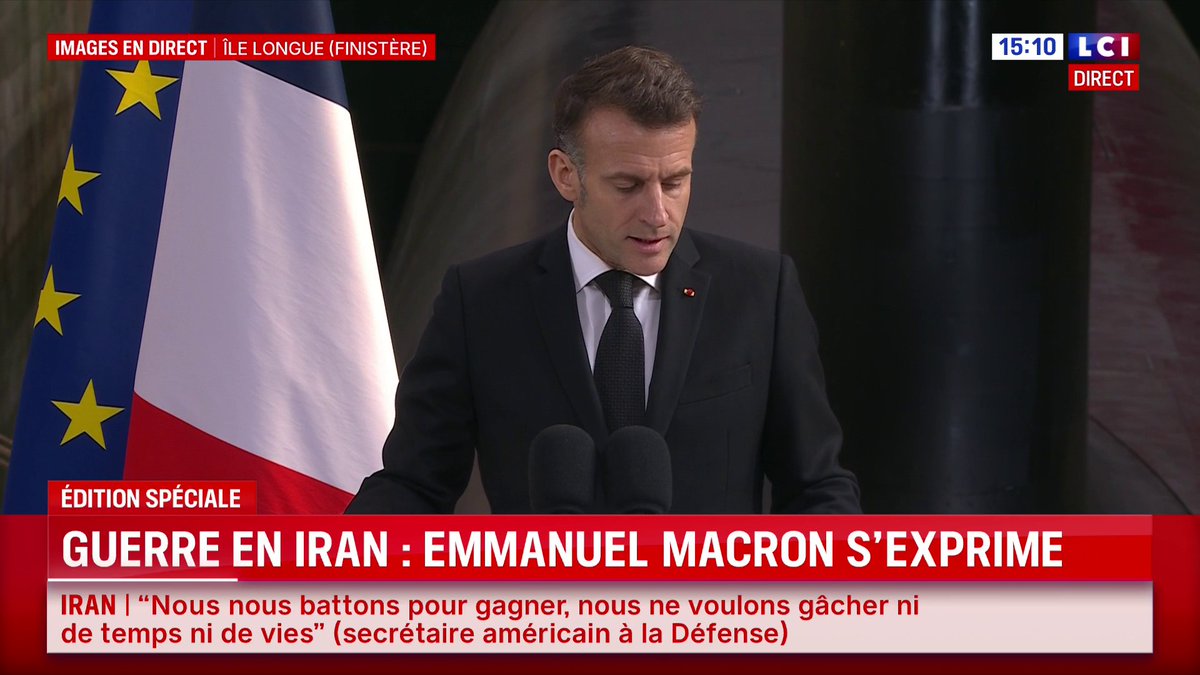 🚨🇫🇷 ALERTE INFO ! MACRON MENACE TOUTE ATTAQUE CONTRE LA FRANCE "Tous ceux qui auraient l'audace de vouloir s'en prendre à la France savent le prix insoutenable qu'il y aurait pour eux à payer." 🤯