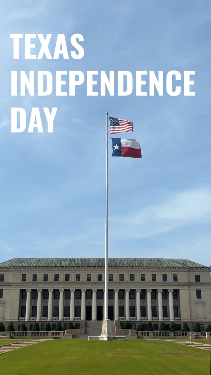 Happy Texas Independence Day! Honoring the spirit and history that shaped our great state. 👍