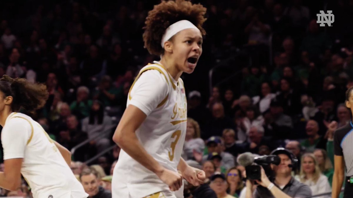 If Marcus Freeman says you're a dawg... you're a dawg Hannah Hidalgo: Complete 🔗 #GoIrish // Hannah Hidalgo
