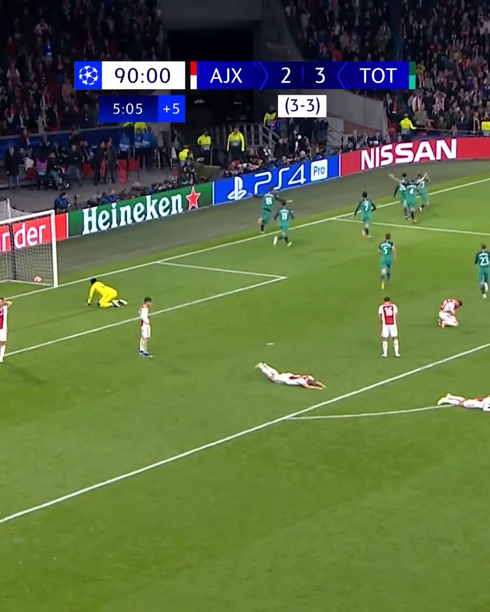 Lucas Moura sending Tottenham to the Champions League final 🤯 #UCL