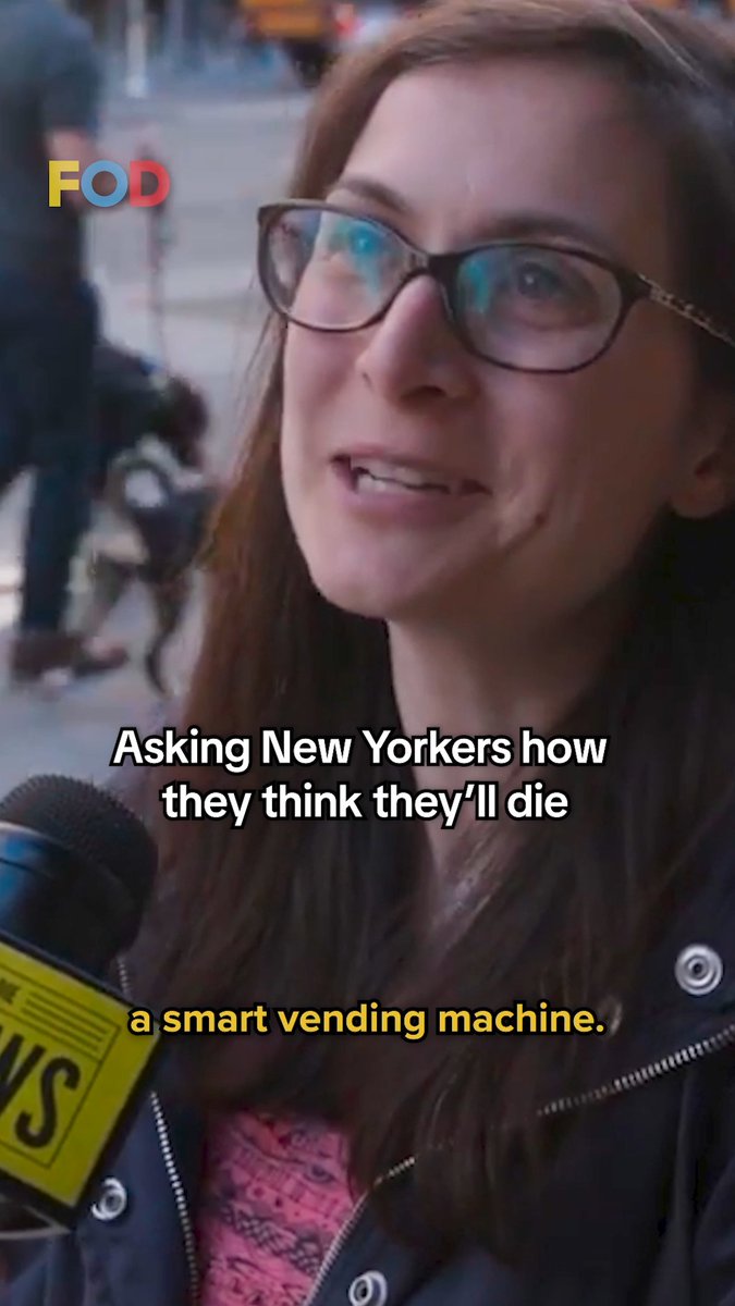 New Yorkers are only scared of one thing and it's apparently robots