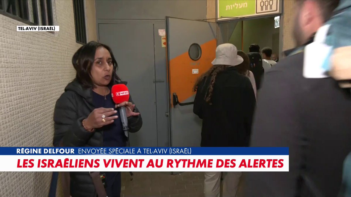 Notre envoyée spéciale à Tel-Aviv vit en direct une alerte de missile envoyé depuis l'Iran, elle détaille la situation sur place dans #120MinutesInfo Toute l'info est à retrouver sur