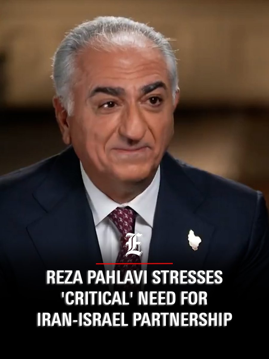 .Reza Pahlavi stresses a "critical" need for an Iran-Israel partnership in the Middle East.