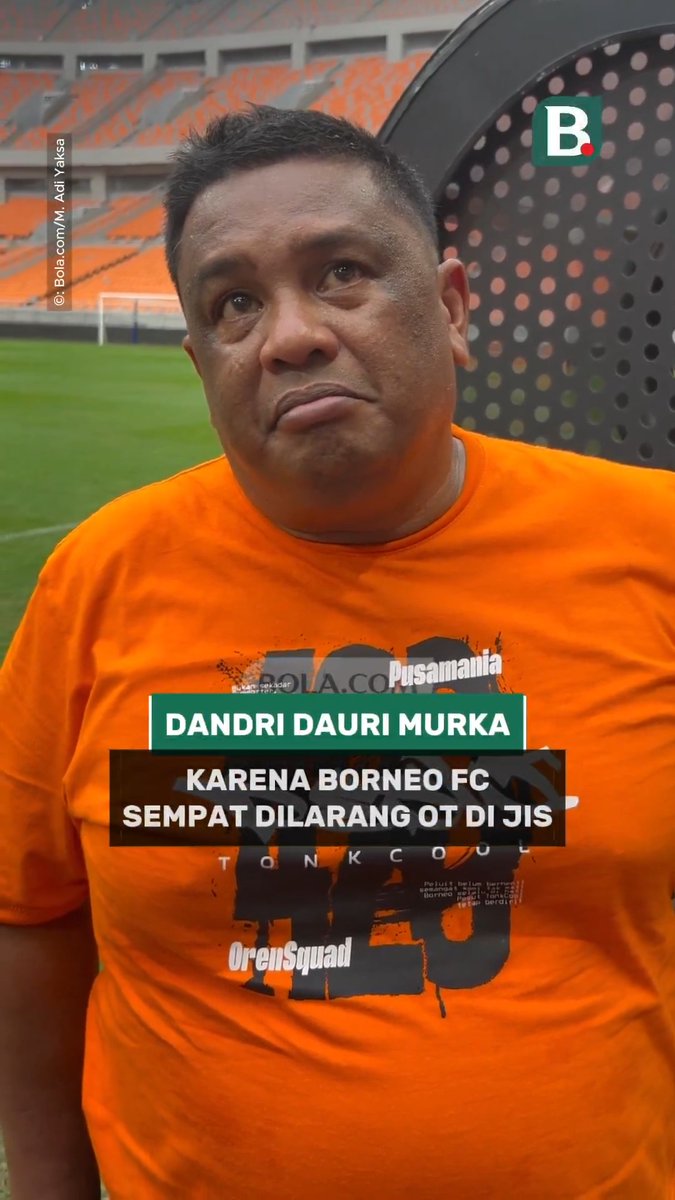 Manajer Borneo FC Samarinda, Dandri Dauri, murka karena timnya sempat dilarang untuk melakukan official training (OT) di Jakarta International Stadium (JIS), Jakarta Utara, sebelum melawan tuan rumah Persija Jakarta. #bolacomid #blclpt #blcbm #superleague