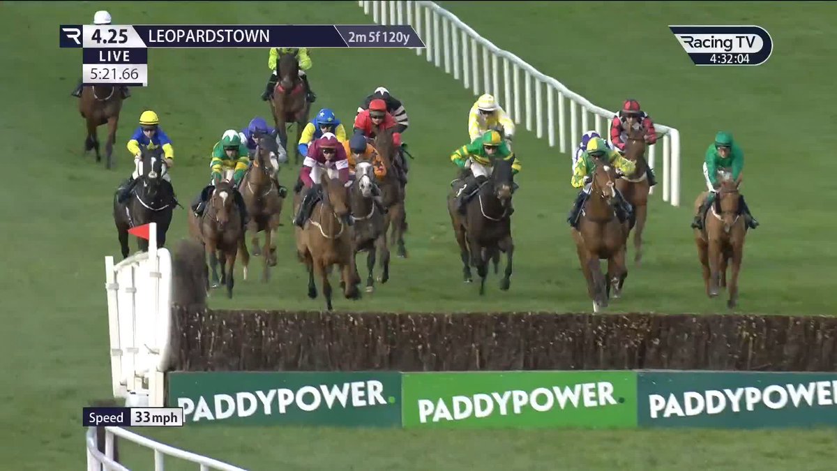 💪🟢 O'Toole lands the Listed feature, digging deep to win the QuinnBet Handicap Chase for Stuart Crawford and JJ Slevin 🏆