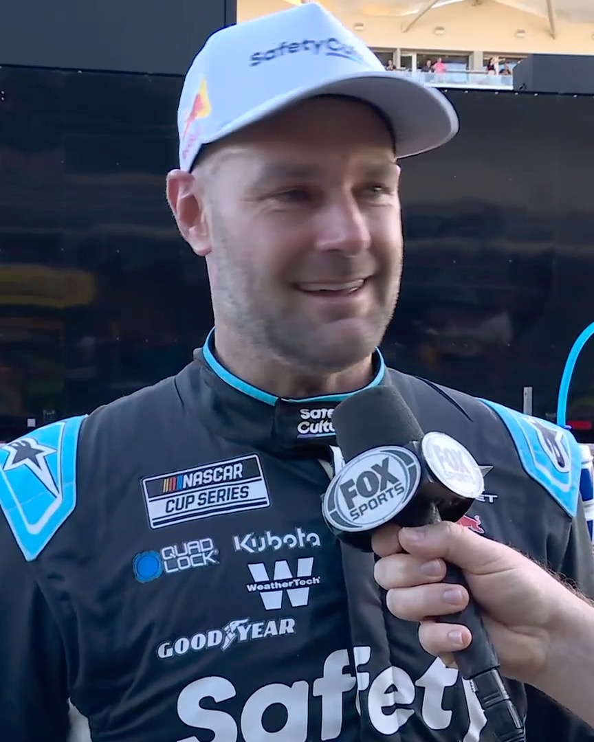 "I tried, but didn't quite have enough." Shane van Gisbergen gave it all he had to pass Tyler Reddick.